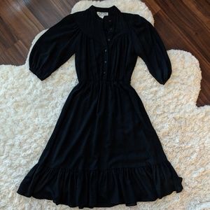 Vintage black dress